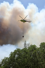 Başkan Yusuf Alemdar yangın felaketinin yaşandığı Taraklı’da