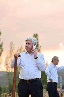 Vali Doğan ve Başkan Alemdar Yangın Bölgesindeki Köyleri Ziyaret Etti