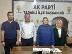 AK Parti Genel Merkez Kadın Kolları Başkanı Tuğba Işık Ercan,Taraklı'yı Ziyaret Etti