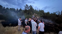 Yangın Ormana Sıçradı