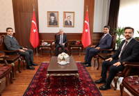 Vali Doğan yeni kaymakamları kabul etti