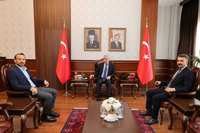 Başkan Pilavcı'dan Vali Doğan ve Başkan Alemdar'a Ziyaret