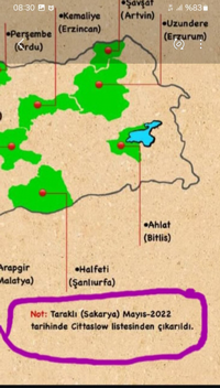 Taraklı Sakin Şehir Statüsünü Kaybetti