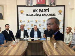 AK Parti Milletvekili Ertuğrul Kocacık’tan Taraklı’ya Ziyaret