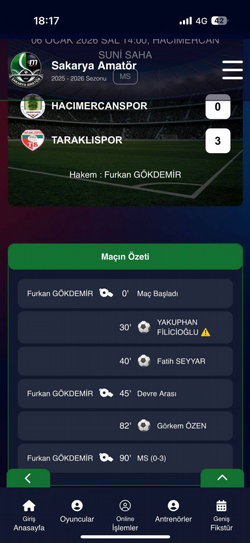 Taraklıspor Deplasmanda Güldü: 3-0