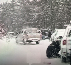 Başkan Pilavcı Mahsur Kaldı