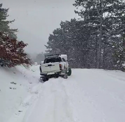 Başkan Pilavcı Mahsur Kaldı