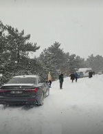 Başkan Pilavcı Mahsur Kaldı