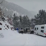 Başkan Pilavcı Mahsur Kaldı