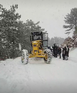 Başkan Pilavcı Mahsur Kaldı