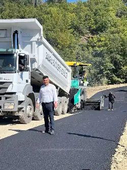 Taraklı Tuzla Mahallesi Yolu Asfaltlandı