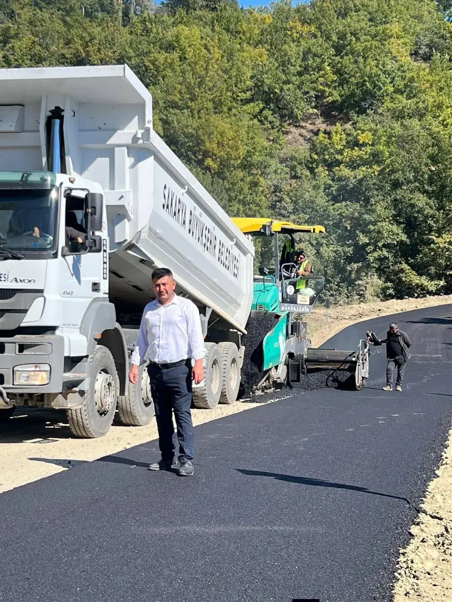 Taraklı Tuzla Mahallesi Yolu Asfaltlandı