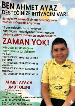 Taraklı’da Ahmet Ayaz İçin Umut Standı Kuruldu
