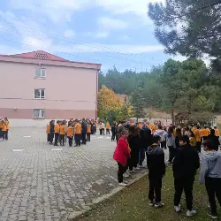 TARAKLI ORTAOKULU’NDA AFET TATBİKATI