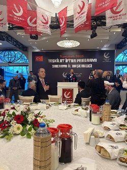 Taraklı'dan İftar Programına Yoğun Katılım