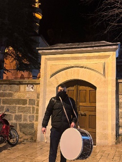 Sahur Davulcusu Geleneği Yaşatılıyor