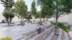 Tarihi Çınar ve Şehit Mehmet Nuri Kocabıyık Parkı 'na Düzenleme