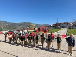 Okul Bahçelerinde Bayrak Coşkusu