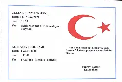 23 Nisan Kutlama Programı