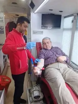 Taraklı'da Kızılay'dan Hayat Kurtaran Bağış