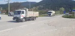 Taraklı Kavşağında Kaza Tehlikesi