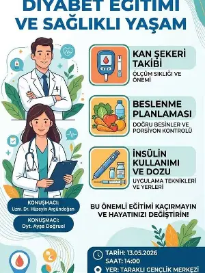 Taraklı'da Diyabet ve Sağlıklı Yaşam Eğitimi