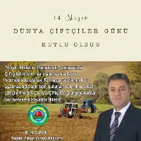 Ruhi Avdan'dan Çiftçiler Günü Mesajı