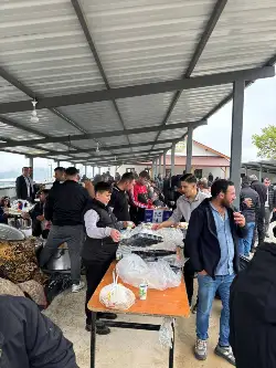 İçdedeler'de Hayır Pilavı Düzenlendi