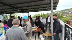 İçdedeler'de Hayır Pilavı Düzenlendi