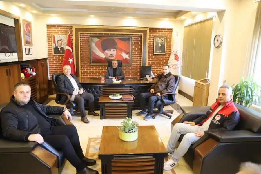 Rıfat Çiraz ve Mustafa Zafer’den İl Tarım Müdürü Asım Baş’a Ziyaret