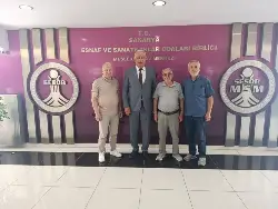 Taraklı'dan SESOB Başkanı Muzaffer Kabacan'a Ziyaret