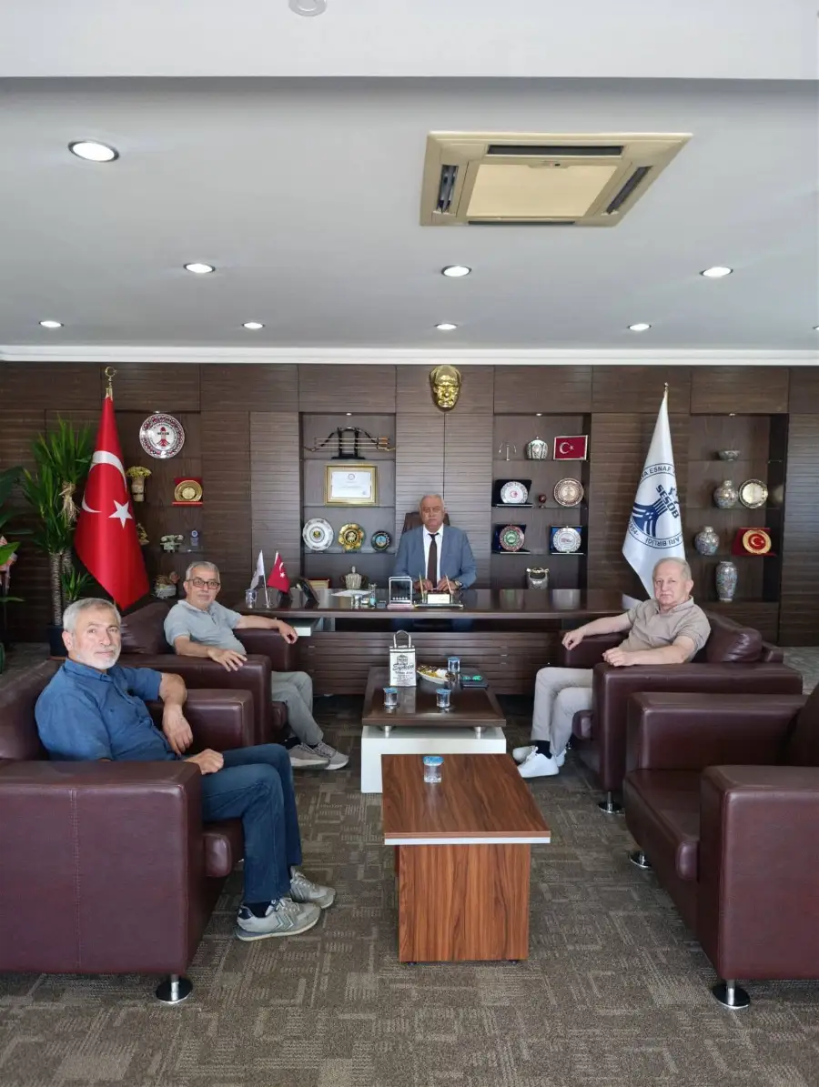 Taraklı'dan SESOB Başkanı Muzaffer Kabacan'a Ziyaret
