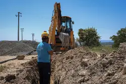 Duman Köy'de 218 Metreden Yeni Su Kaynağı