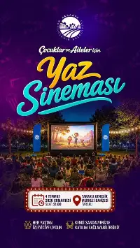 Taraklı'da Açık Hava Sineması