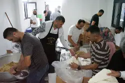 Duman Mahallesi'nde Hayır Pilavı Geleneği Yaşatıldı