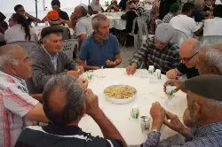 Duman Mahallesi'nde Hayır Pilavı Geleneği Yaşatıldı