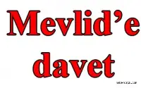 Mevlid-i Şerif Daveti