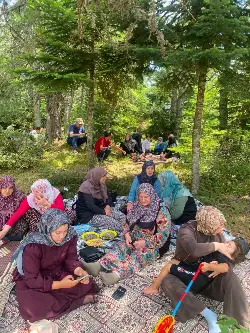 Tuzla Yaylası'ndaki Hayır Pilavına Yoğun İlgi
