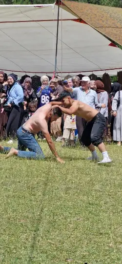 Tuzla Yaylası'ndaki Hayır Pilavına Yoğun İlgi