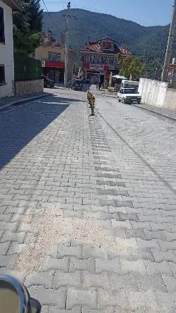 Devlet Hastanesi Çevresinde Kilitli Parke Çalışması