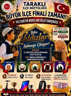 Taraklı'da Kur'an Kursu Finali