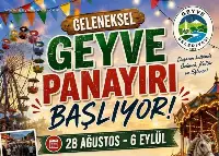 Geleneksel Tarihi Geyve Panayırı Başlıyor