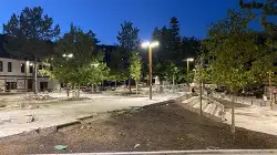 Taraklı Meydanı Gece Işıl Işıl