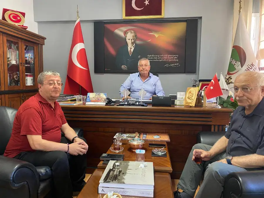 Göynük’de Başkan Ali Oral’a Ziyaret