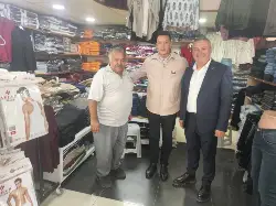 Eski futbolcu, AK Parti MKYK Üyesi Mesut Özil,Taraklı’da ziyaretlerde bulundu