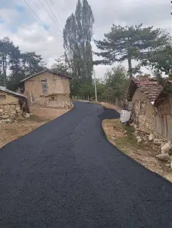Yıllardır Beklenen O Yol Nihayet Asfaltlandı!