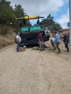 Yıllardır Beklenen O Yol Nihayet Asfaltlandı!