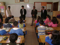 Kaymakam Atatürk İköğretim Okulu'nu Ziyaret Etti