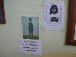 Taraklı Atatürk İlkokulu'n da Meclis Başkanlığı Seçimi Heyecanı