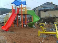 Üç Köyün Mahallelerine Çocuk Parkı Kuruldu